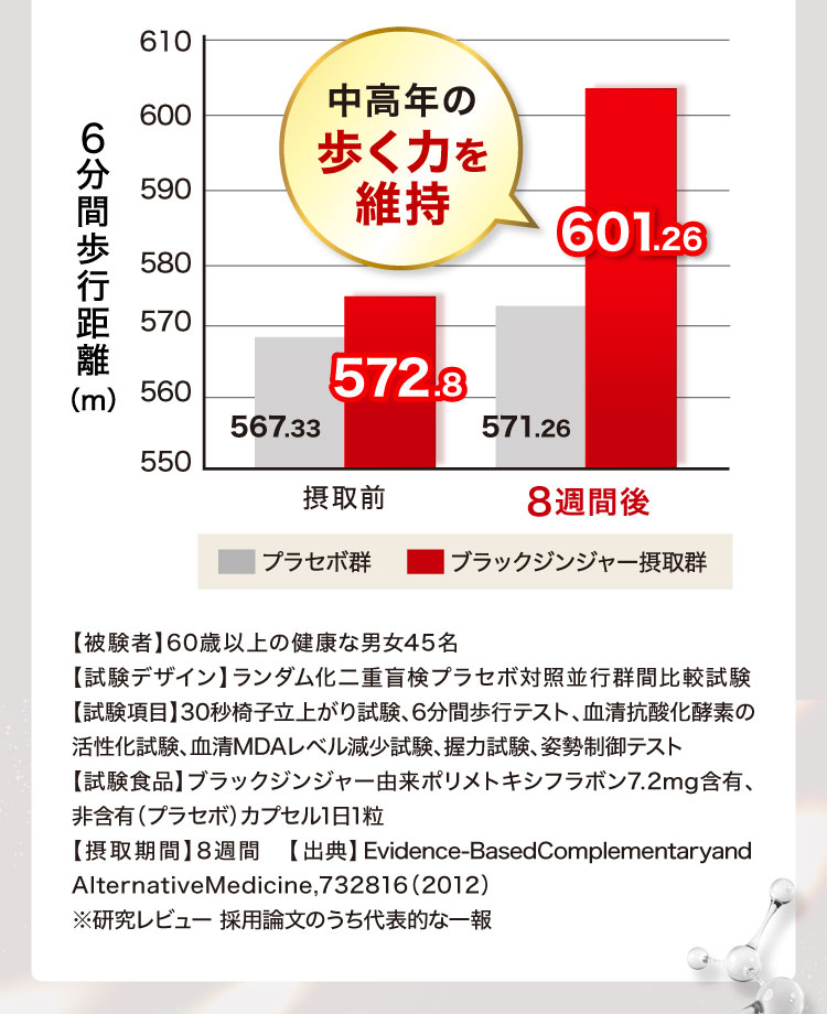 中高年の歩く力を維持