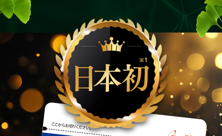 日本初※1