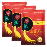 高麗人参100アルミ60粒　3袋セット　｜【エバーライフ公式】通販サイト
